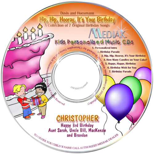 MP3 - Hip Hip Hooray It's Your Birthday! - Click Image to Close