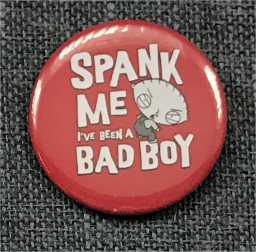 Spank me - I have been a Good Boy' Sticker